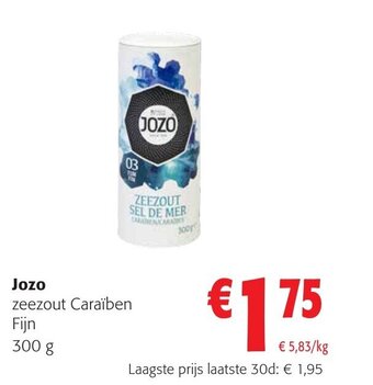 Colruyt Jozo Zeezout Caraiben Fijn 300g aanbieding