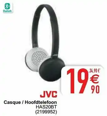 Cora Jvc casque - hoofdtelefoon has20bt aanbieding