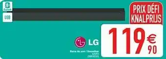 Cora Lg barre de son - soundbar dsp2 aanbieding