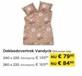 Molecule Dekbedovertrek vandyck 240x220 aanbieding