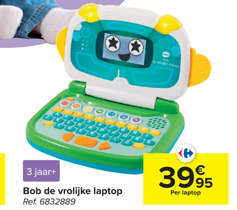 Bob de Vrolijke Laptop promotie bij Carrefour