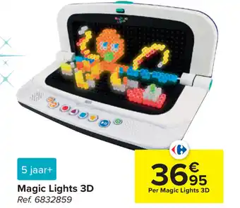 Carrefour Vtech Magic Lights 3D aanbieding