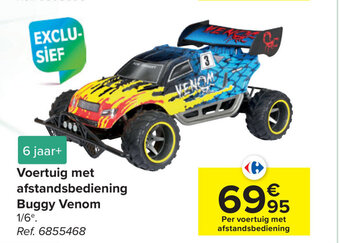 Carrefour Voertuig met afstandsbediening buggy venom aanbieding
