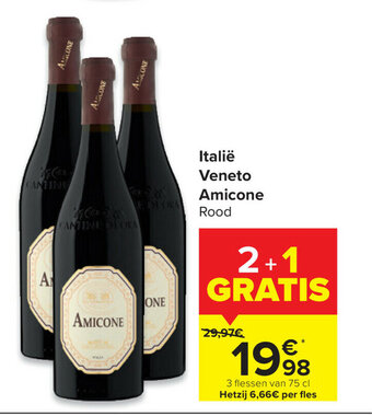 Carrefour Italië Veneto Amicone aanbieding