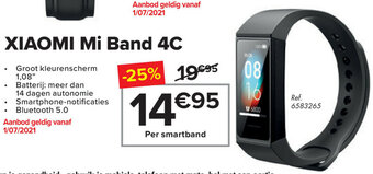Carrefour Xiaomi Mi Band 4C aanbieding