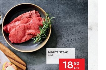 Alvo Minute steak aanbieding