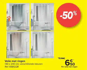Voile met ringen