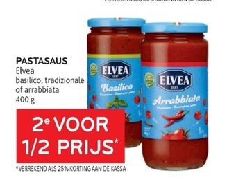 Alvo Pastasaus elvea 400g aanbieding