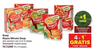 Carrefour Market Soep royco minute soup aanbieding