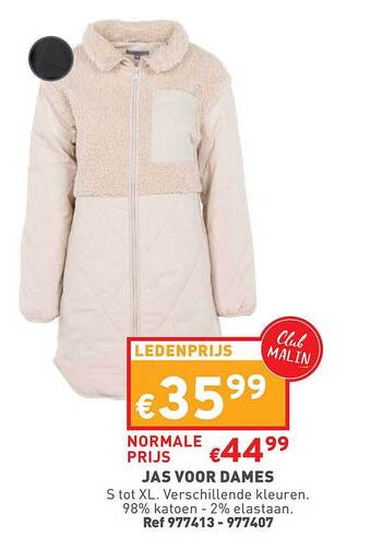 Trafic Jas voor dames aanbieding