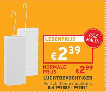 Trafic Luchtbevochtiger aanbieding