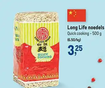 Makro Long life noodles aanbieding