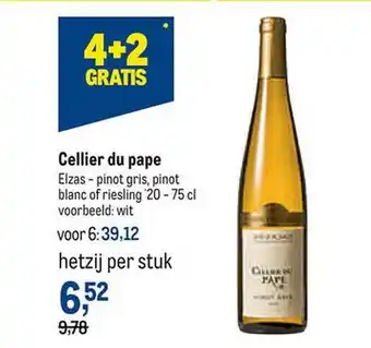 Cellier du pape elzas