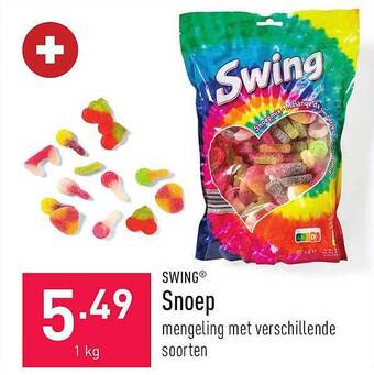 ALDI Swing snoep aanbieding