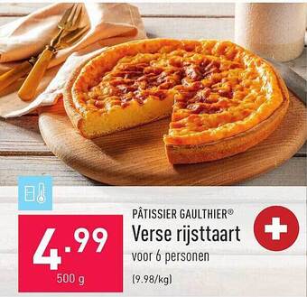 ALDI Verse rijsttaart aanbieding