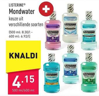 Listerine mondwater