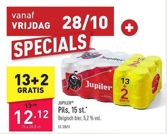 ALDI Jupiler pils, 15 st aanbieding