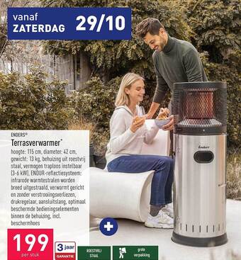 Enders terrasverwarmer