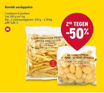 Bereide aardappelen