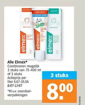 Albert Heijn Elmex aanbieding