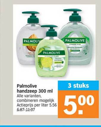Albert Heijn Palmolive handzeep aanbieding