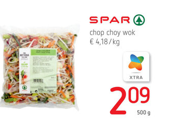 Spar Chop Choy Wok 500g aanbieding