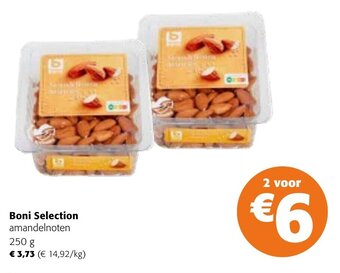 Colruyt Boni selection amandelnoten 250G aanbieding