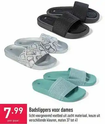 Badslippers voor dames