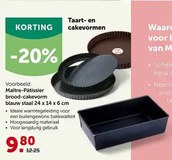 Taart en cakevormen