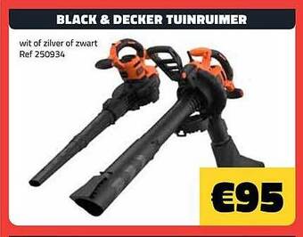 Bouwcenter Frans Vlaeminck Black & decker tuinruimer aanbieding