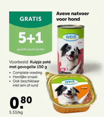 AVEVE Aveve natvoer voor hond aanbieding