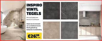 Bouwcenter Frans Vlaeminck Inspiro vinyl tegels aanbieding
