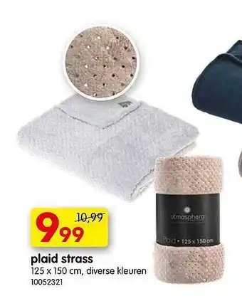 Plaid strass