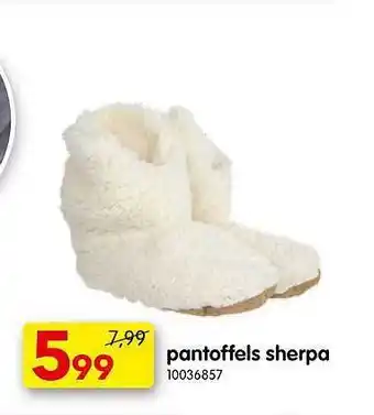 Pantoffels sherpa