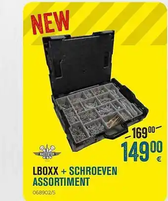 Lboxx + schroeven assortiment
