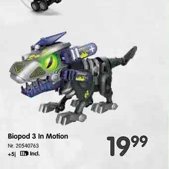 Biopood 3 in motion