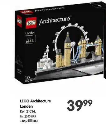 Fun Lego architecture londen aanbieding