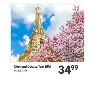 Diamond dotz la tour eiffel