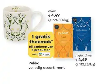 Pukka volledig assortiment