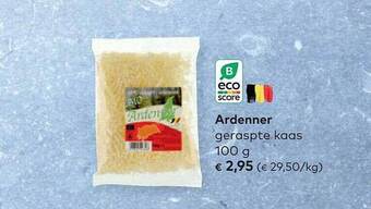 Bio Planet Ardenner geraspte kaas aanbieding