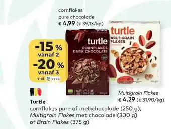Bio Planet Turtle multigrain flakes aanbieding