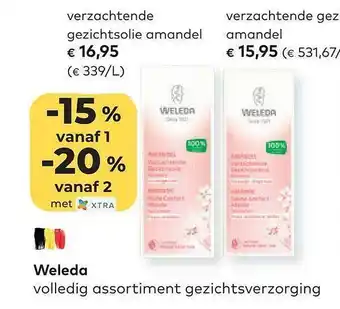 Weleda volledig assortiment gezichtsverzorging