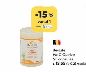 Bio Planet Be-life vit c quatro aanbieding