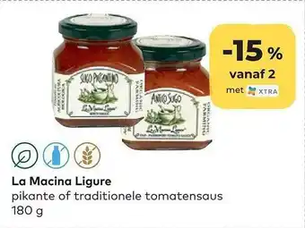 Bio Planet La macina ligure pikante of traditionele tomatensaus aanbieding