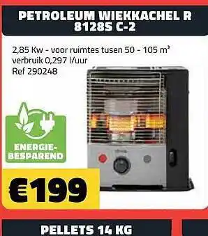 Petroleum wiekkachel r 8128s c-2