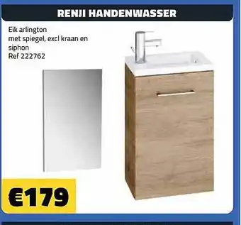 Bouwcenter Frans Vlaeminck Renji handenwasser aanbieding