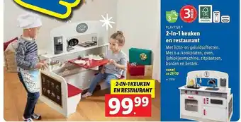 Playtive 2-in-1 keuken en restaurant