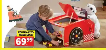 Lidl Houten auto-monteurset aanbieding