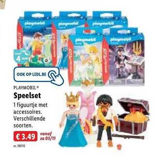 Lidl Playmobil speelset aanbieding
