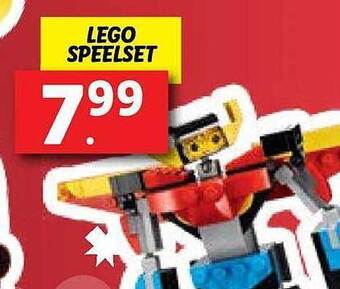 Lidl Lego speelset aanbieding